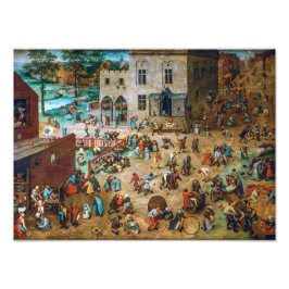 Kinderspiele | Pieter Bruegel the Elder | Fotodruck