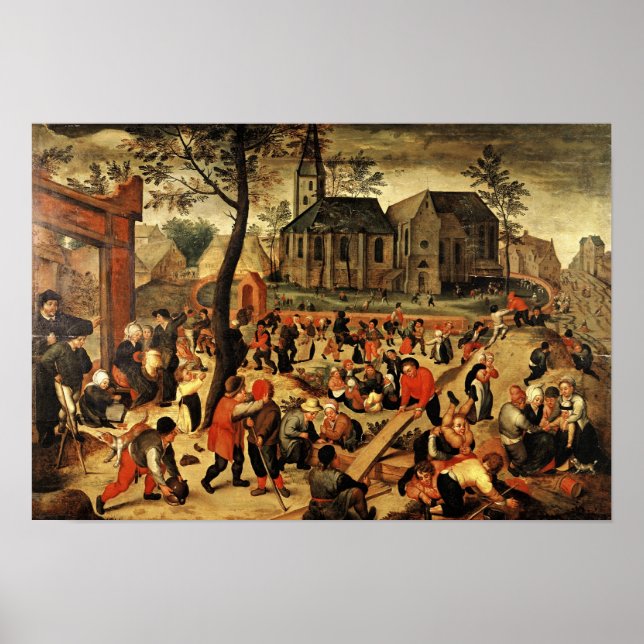 Kinderspiele Poster (Vorne)