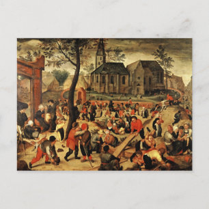 Kinderspiele Postkarte