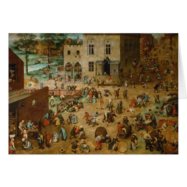 Kinderspiele von Pieter Bruegel (Vorderseite (Horizontal))