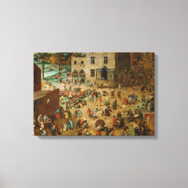 Kinderspiele von Pieter Bruegel the Elder Leinwanddruck
