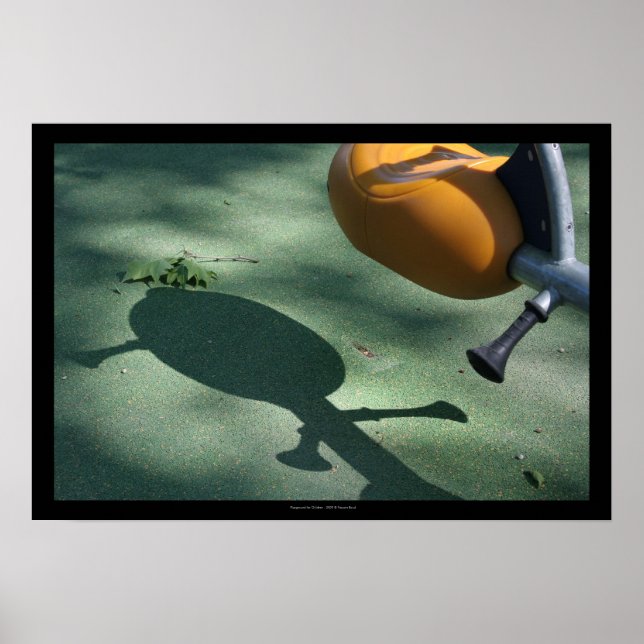 Kinderspielplatz 15 Shadow Teeter-totter P Poster (Vorne)