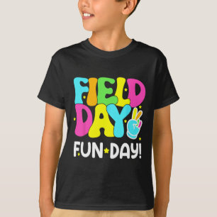 Kinderspielplatz Spaß Tag letzten Tag Schullehrer T-Shirt