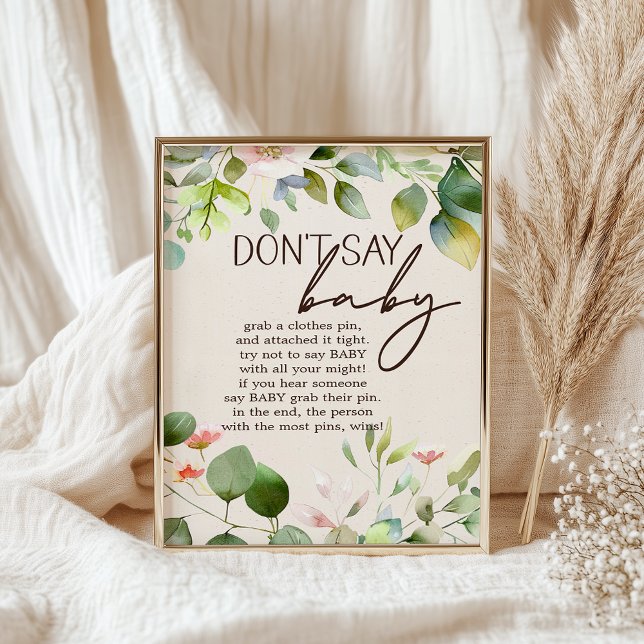 Kinderspielzeichen von Woodland Animals Poster (Von Creator hochgeladen)