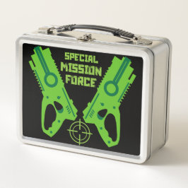 Kinderspielzeug Battle Christmas and Birthday Metall Brotdose