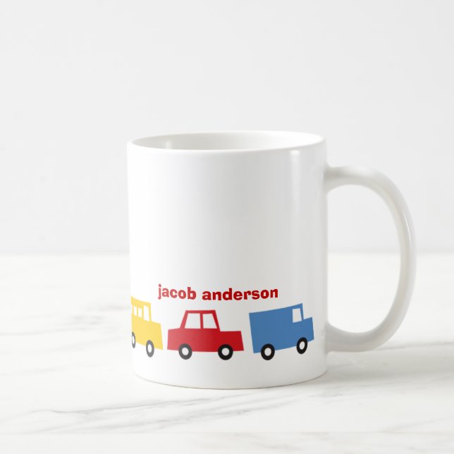 Kinderspielzeug-Buswagen Spaß Farbenfroh Transport Tasse (Rechts)