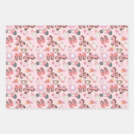 Kinderspielzeug-Dusche für Wasserfarben Geschenkpapier Set