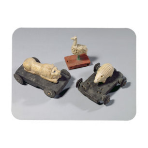 Kinderspielzeug: Igel, Löwe und Taube, Su Magnet