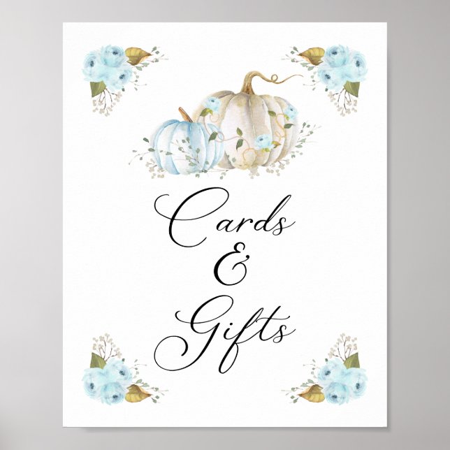 Kinderspuckskarte und Geschenkschild Poster (Vorne)