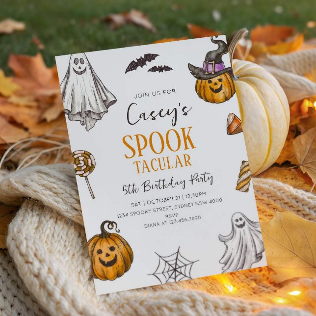 Kinderspuke-Geburtstagsparty Einladung (Von Creator hochgeladen)