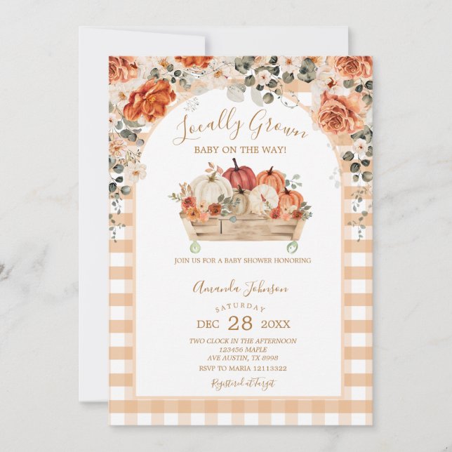 Kinderspülung in der Nähe Einladung (Vorderseite)