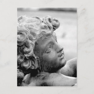 Kinderstatue Postkarte