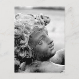 Kinderstatue Postkarte