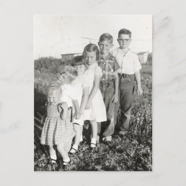 Kindersteppader Postkarte (Vorderseite)