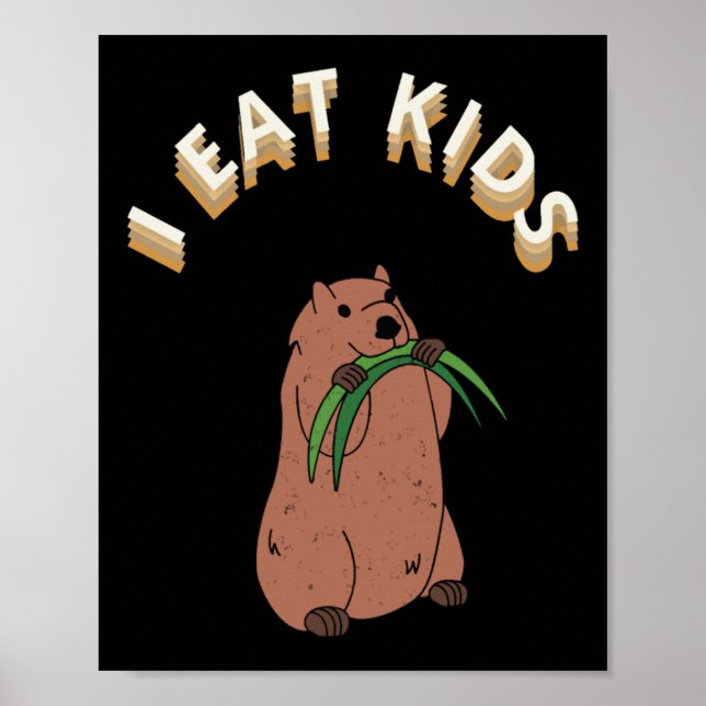 Kindersticker Poster (Vorne)