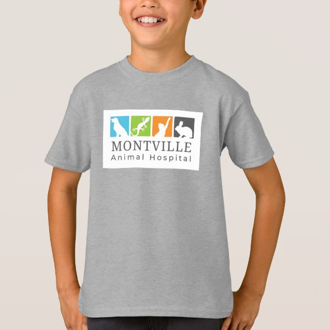 Kindert-Shirt großes Logo T-Shirt (Vorderseite)
