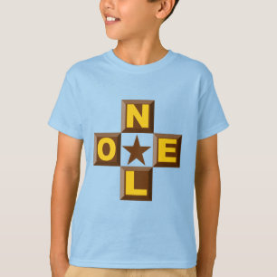 Kindert-Shirt hellblau Design  WEIHNACHTEN T-Shirt