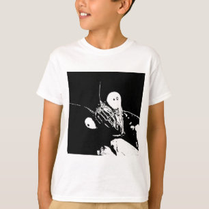 Kindert-Shirt - Mantis Schwarz und Weiß T-Shirt