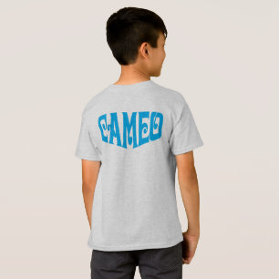 KinderT - Shirt mit blauem Miniatur-Logo