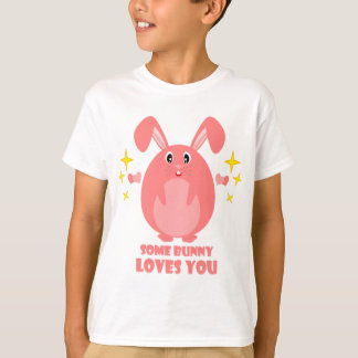 Kindert-Shirt mit einem süßen Kaninchen T-Shirt