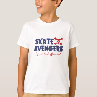 KINDERT-Shirt - Skate-Rächer - erblassen Sie T-Shirt