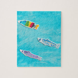 Kindertag Koinobori Puzzle