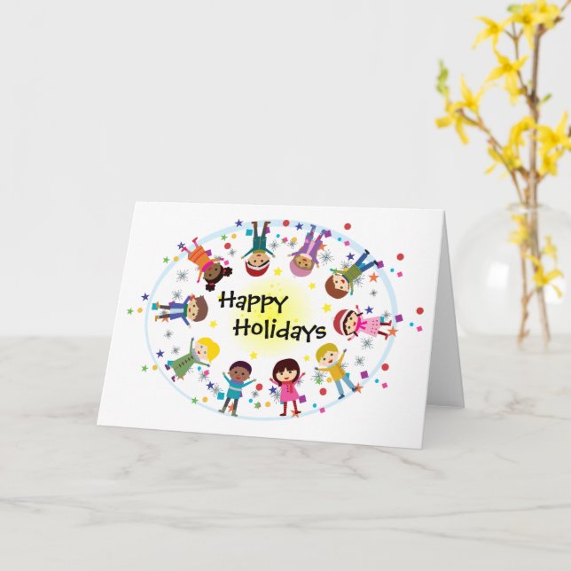 Kindertageskarte Karte (Gelbe Blume)