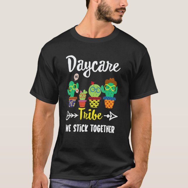 Kindertagesstätte Tribe  Schule Cactus Crew Kinder T-Shirt (Vorderseite)