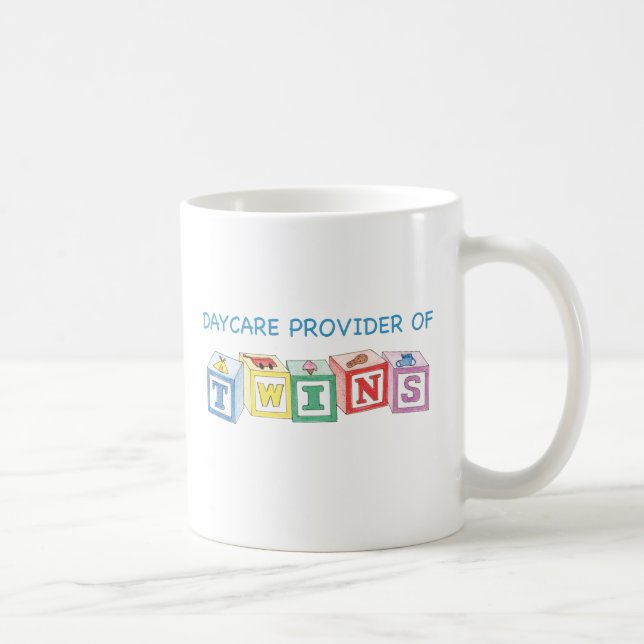 Kindertagesstätten-Anbieter der Zwillings-Blöcke Tasse (Rechts)