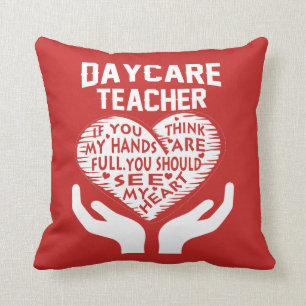 Kindertagesstätten-Lehrer Kissen
