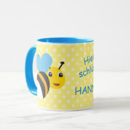 Kindertasse Hummel - Hier schlürft |  Tasse