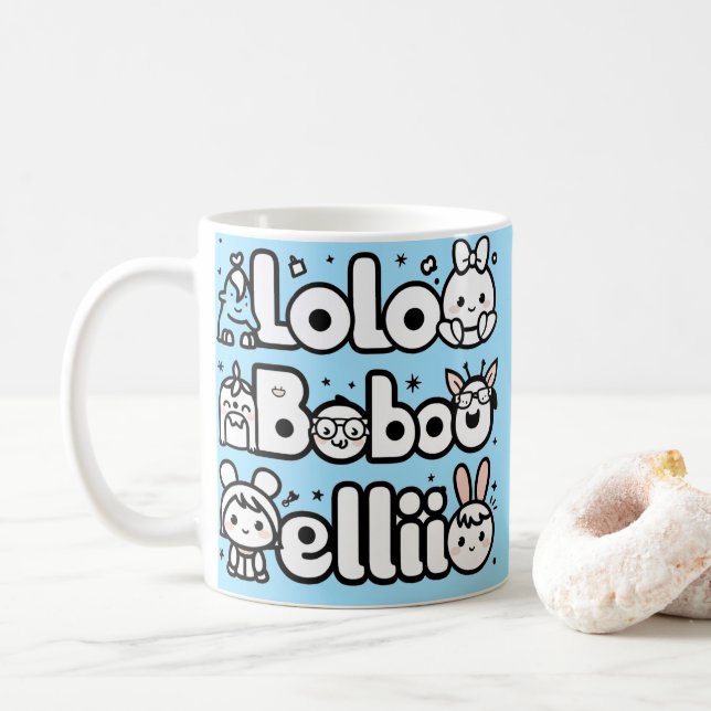 Kindertasse Kaffeetasse (Mit Donut)