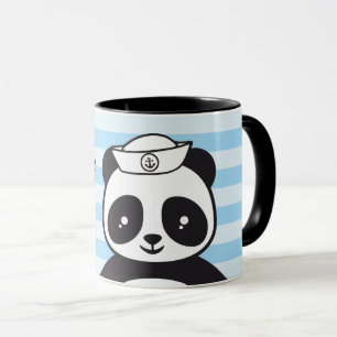 Kindertasse Pandabär - Matrose    Tasse