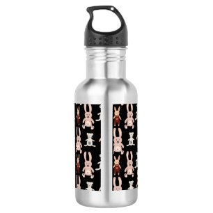 Kinderteddy Bären Cat Panda Bunny Toy Muster Edelstahlflasche