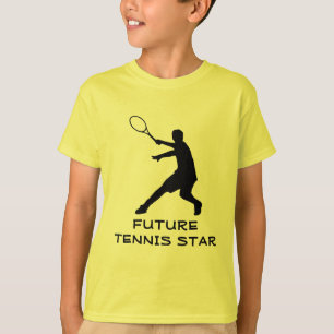 Kindertennis-Abnutzung T - Shirt mit motivierend