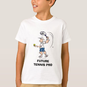 Kindertennis-T - Shirt-Design   Future tennis pro T-Shirt