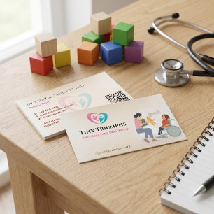Kindertherapie-Unternehmen Hellrot Visitenkarte