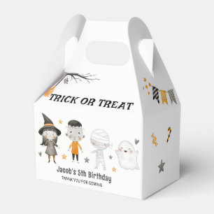 Kindertrick oder Treat Halloween Geburtstags Gefäl Geschenkschachtel