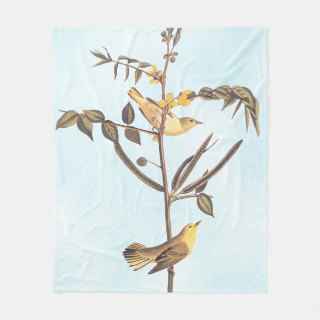 Kindervogel Fleecedecke (Vorderseite)