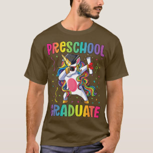 Kindervorschulen Abschluss Dab Unicorn Vorschule G T-Shirt