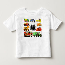 Kinderwagen 4. Geburtstag Kleinkind T-shirt