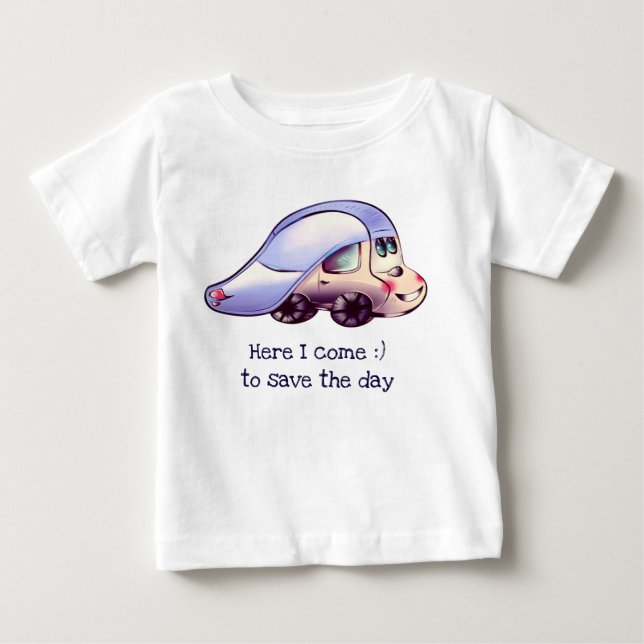 Kinderwagen Baby T-shirt (Vorderseite)