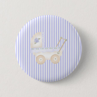Kinderwagen-Blau Button
