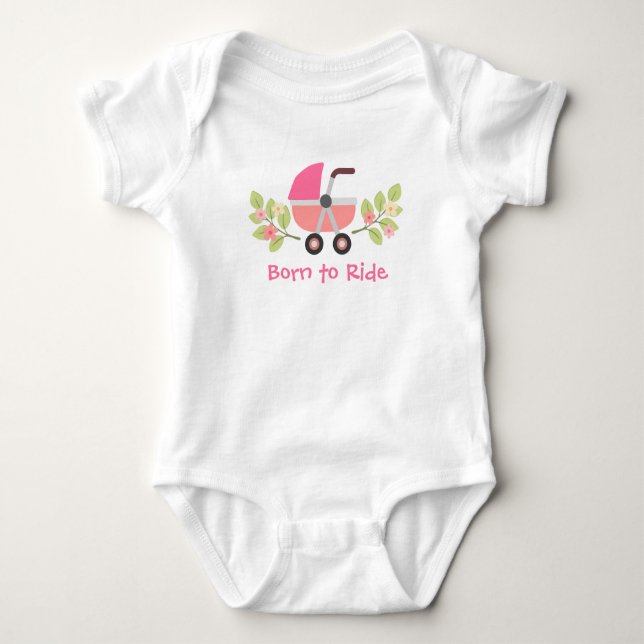 Kinderwagen Geboren Baby Strampler (Vorderseite)