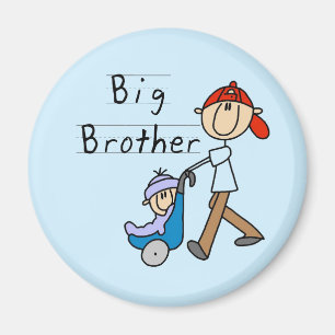 Kinderwagen großer Bruder T-Shirts und Geschenke Magnet