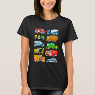 Kinderwagen Polizeifeuerwehr Müllentsorgung T-Shirt