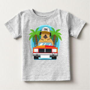 Kinderwagen Racing Funny Bumper Retro Meme Baby T-shirt