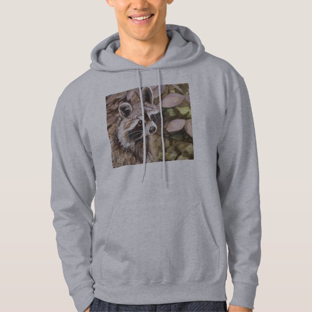 KinderWaschbärHoodie Hoodie (Vorderseite)