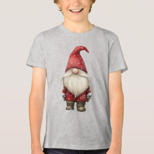 "Kinderweihnachtelf-T-Shirt - Kleine Helferin des  Tri-Blend Shirt