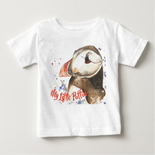 Kinderweiß mein kleiner Puffin-T - Shirt